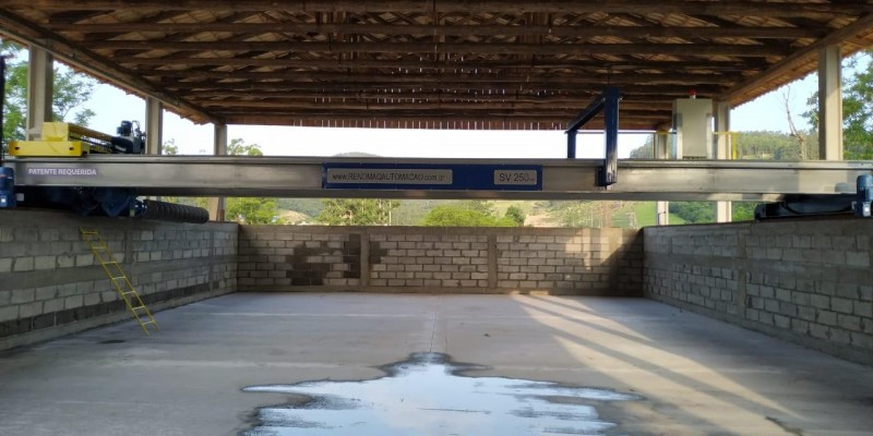 Entrega de equipamento em São Ludgero - SC