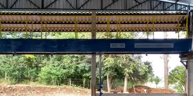 Entrega de equipamento em Salgado Filho-PR