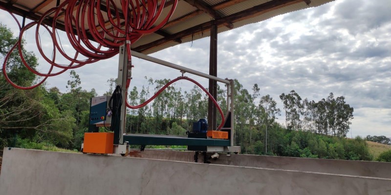 Entrega de equipamento em Marechal Candido Randon-PR