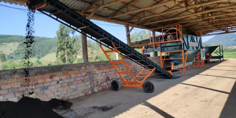 Entrega de equipamento em São Ludgero - SC