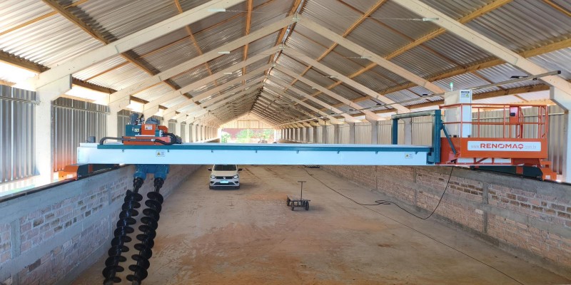 Entrega de equipamento em Teutônia -RS