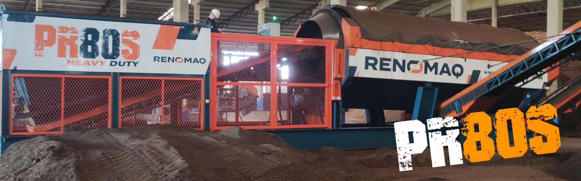 Peneira giratória PR80S